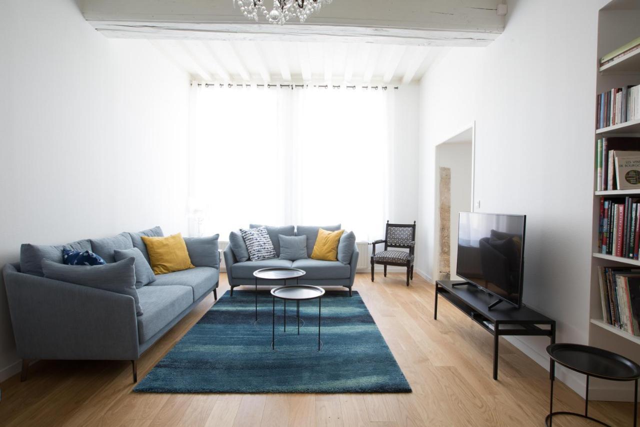 L'Aubertine - Appartement Hypercentre Avec Terrasse Бон Екстериор снимка